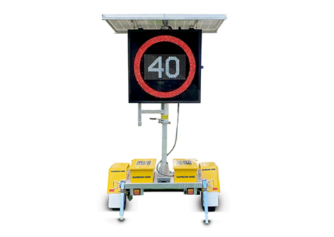 Reliable Portable Speed Limit Signs for Effective Traffic Control