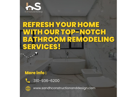 Refresh Your Home with Our Top-Notch Bathroom Remodeling Services