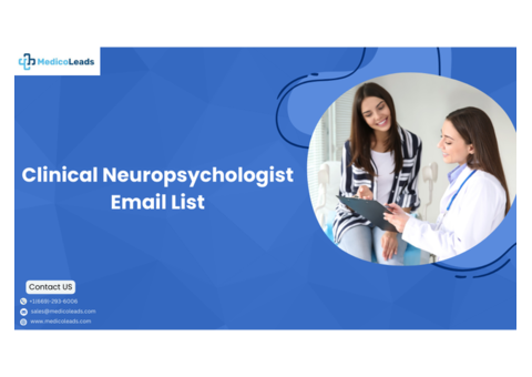 Buy Clinical Neuropsychologist Email List - Get Accurate Leads