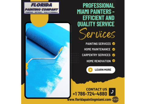 Get the best painting Miami  services