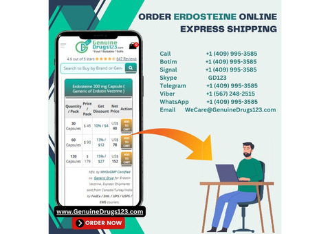 Order Erdosteine Online - Express Shipping