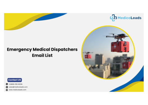 Buy Emergency Medical Dispatchers Email List