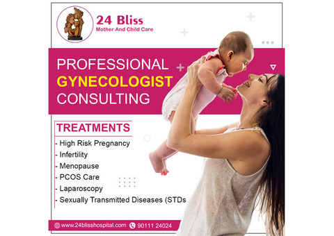 Top Gynaecologist in Ravet : 24 Bliss Hospital