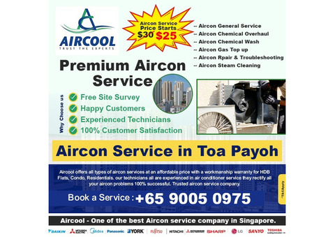 Aircon service in Toa Payoh