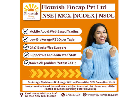 Flourish Fincap: Affordable and Reliable Stock Broking