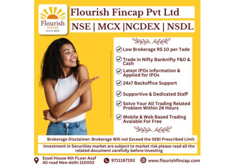 Flourish Fincap Pvt. Ltd.: Your Gateway to Affordable Trading