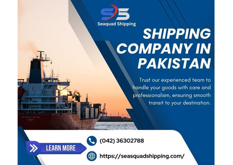 Trusted Shipping Company in Pakistan for International Logistics