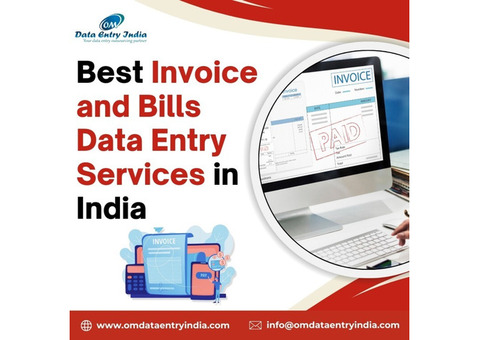 Outsource Invoice & Bills Data Entry Services at Affordable Price