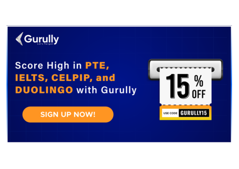 Month End Offer: Save Big & Score High with Gurully - 15% off.