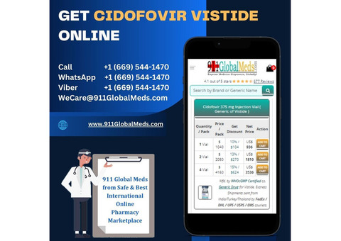 Get Cidofovir Vistide Online