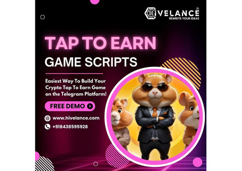 Tap to earn game development: Create Tap to Earn Game in Telegram