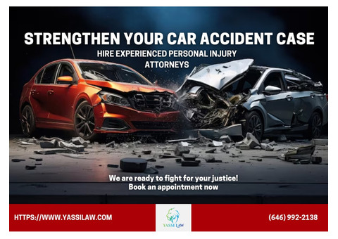 Strengthen Your Car Accident Case With Experienced  Attorneys