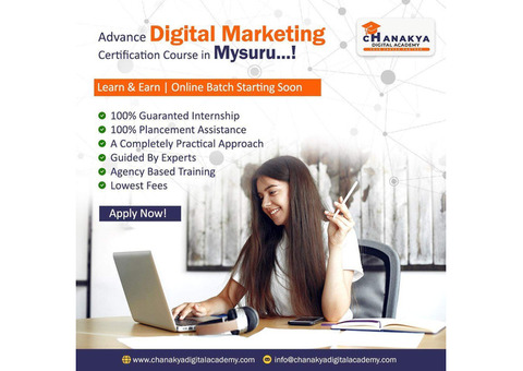 Digital Marketing certificate Course in Mysore