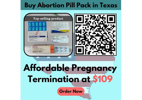 Buy Abortion Pill Pack in Texas at $109