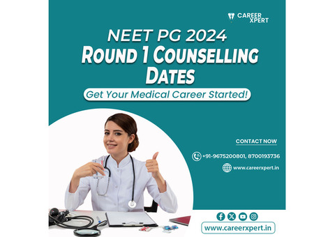 NEET PG 2024 Round 1 Counselling Dates