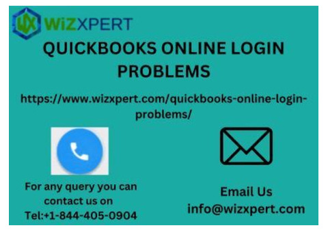 Troubleshooting QuickBooks Online Login problems  +1-844-405-0904