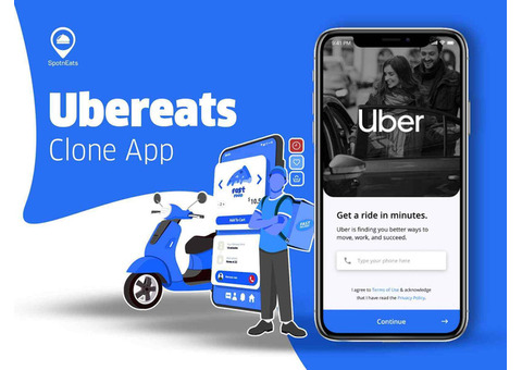 Food Delivery Business with SpotnEats’ UberEats Clone Solution!