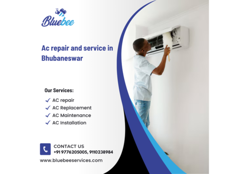 Ac repair and service in Bhubaneswar BluebeeServices - Call 9110238984