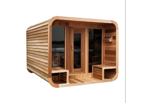 Luna 8'x10' Sauna With 2' Porch