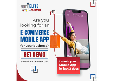 Get Your E-Commerce Mobile App in Just 3 Days