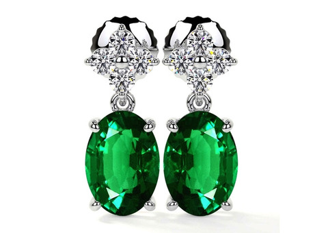 Get AAAA Heirloom Alexandrite Earrings