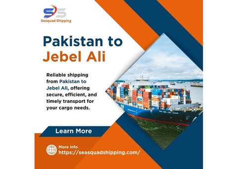 Comprehensive Cargo Transport from Pakistan to Jebel Ali