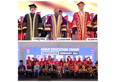 Historic Convocation at Asian Education Group Attended by Dignitaries