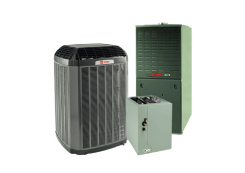 Trane 5-Ton 17 SEER2 Dual-Stage Gas HVAC System