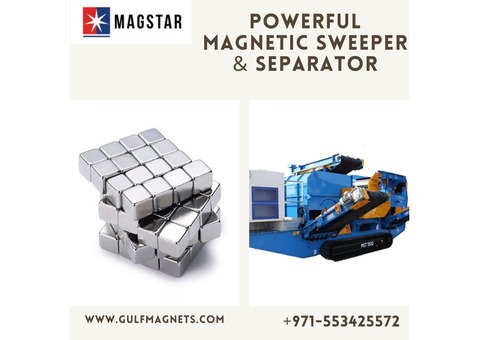 Powerful Magnetic Sweeper & Separator in UAE At Magstar Line