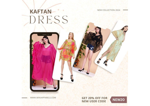 Mini Apparels Elevate Your Style with Our Trendy Kaftan Dresses