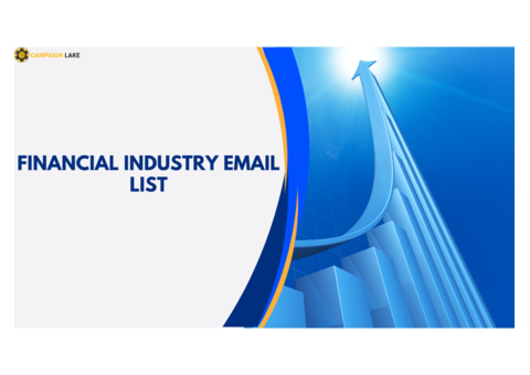 Buy Affordable Financial Industry Email List for Growth!