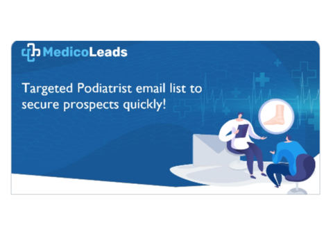 Get Your Podiatrists Email List Now