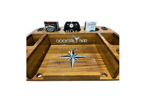 Best Supplier for Teak Boat Table with DocktailBar