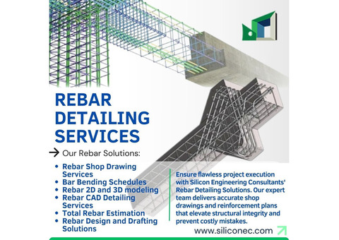 Rebar Detailing Service available in New York.