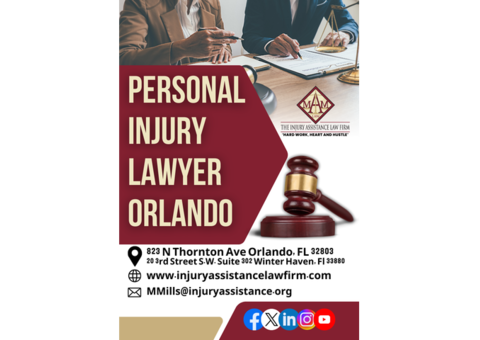 Personal Injury Lawyer in Orlando - Injury Assistance Law Firm