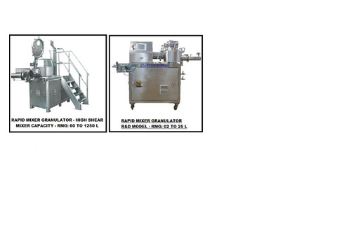 Rapid Mixer Granulator - High Shear Mixer