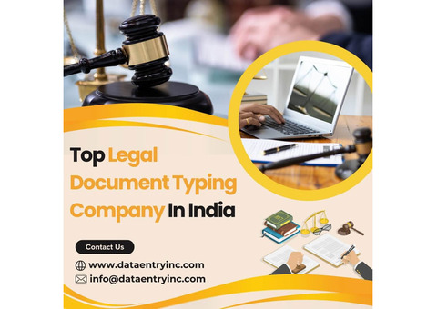 Best Legal Document Typing Services in India