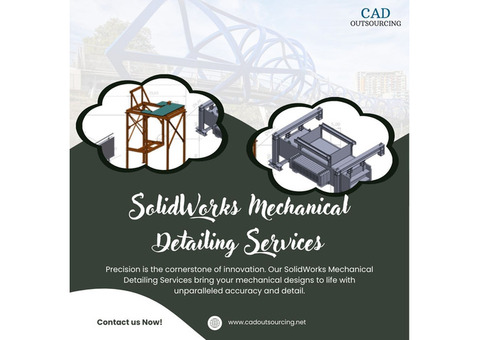 SolidWorks Mechanical Detailing Services in Manchester, UK