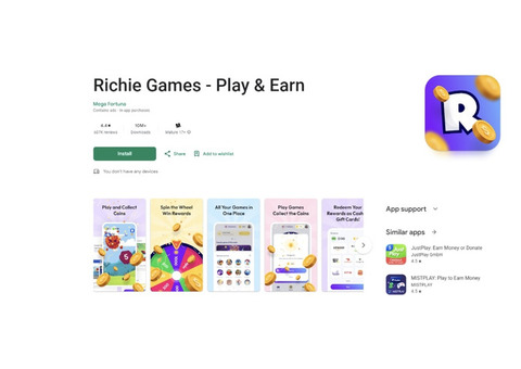 Install and play Richie Games!