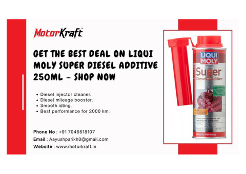 Get the Best Deal on Liqui Moly Super Diesel Additive 250ml – Shop Now