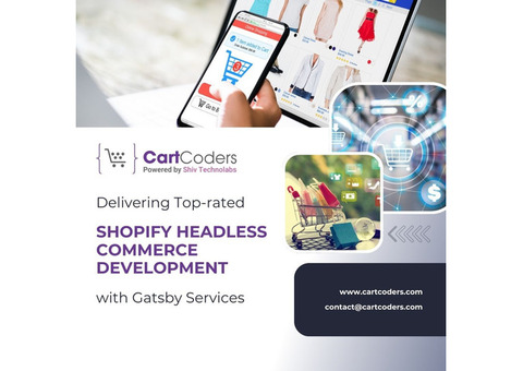 Shopify Headless Commerce Development with Gatsby Services