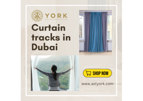 Curtain tracks in Dubai |Best Fabric Shop in UAE