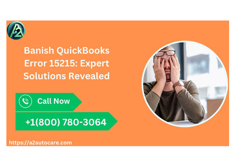 Banish QuickBooks Error 15215: Expert Solutions Revealed