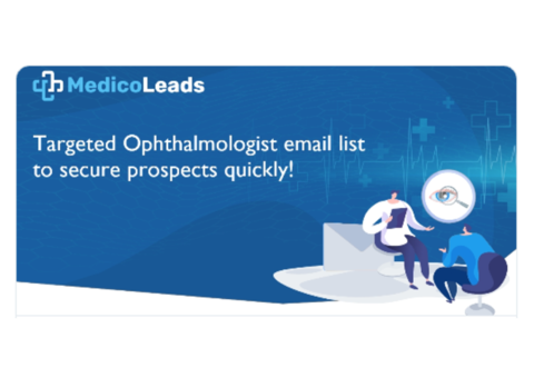 Buy Ophthalmologists Email List Today