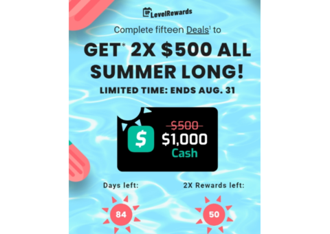 Enter for $1000 Cash for Summer!