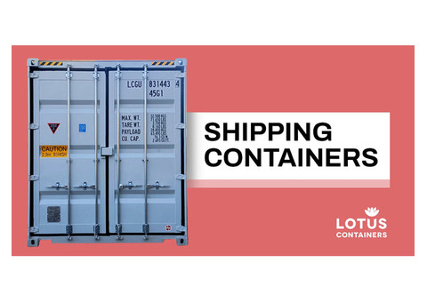 Buy new shipping container in Miami | LOTUS Containers