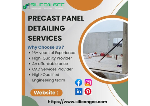 Precast Concrete Wall Panels Detailing Services with reasonable price