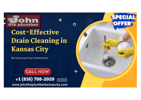 Cost-Effective Drain Cleaning in Kansas City