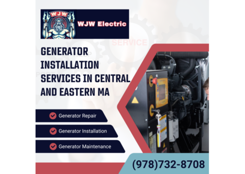 Generator Installation Services in Central and Eastern MA