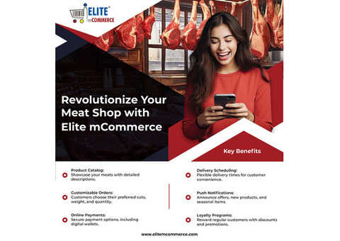 Customized online meat delivery app development